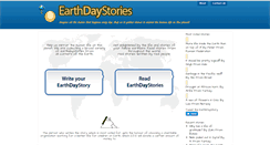 Desktop Screenshot of earthdaystories.com